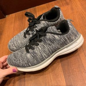 APL Gray Knit Techloom Sneaker